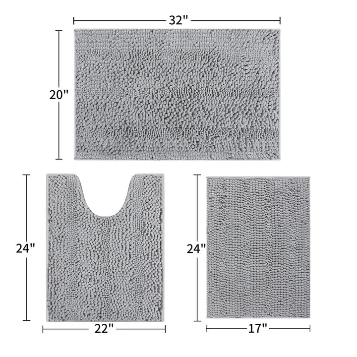 Bath Mat Set Bowlift