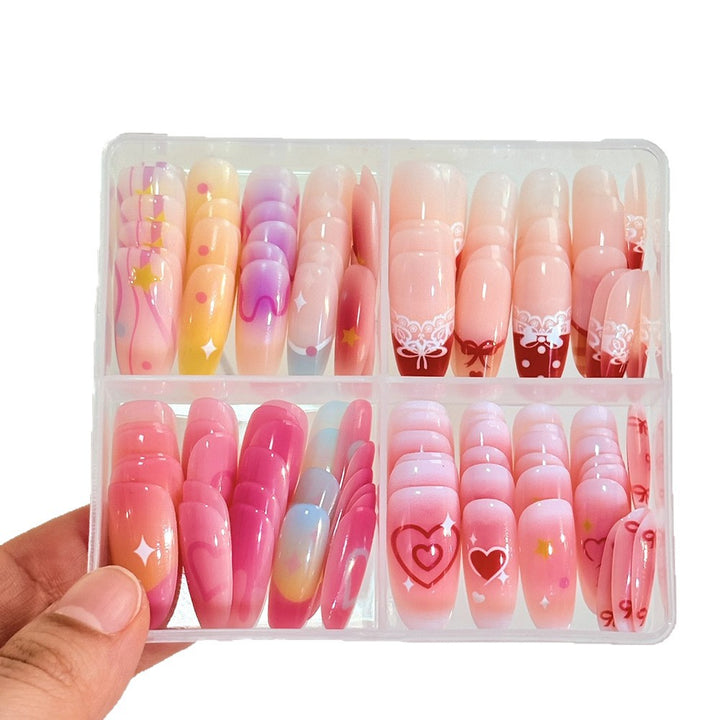 Artistic Press-On Nail Collection Bowlift