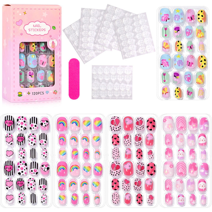 Fun Themed Press-On Nail Set Bowlift