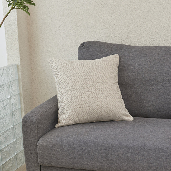 Textured Pattern Decorative Cushion