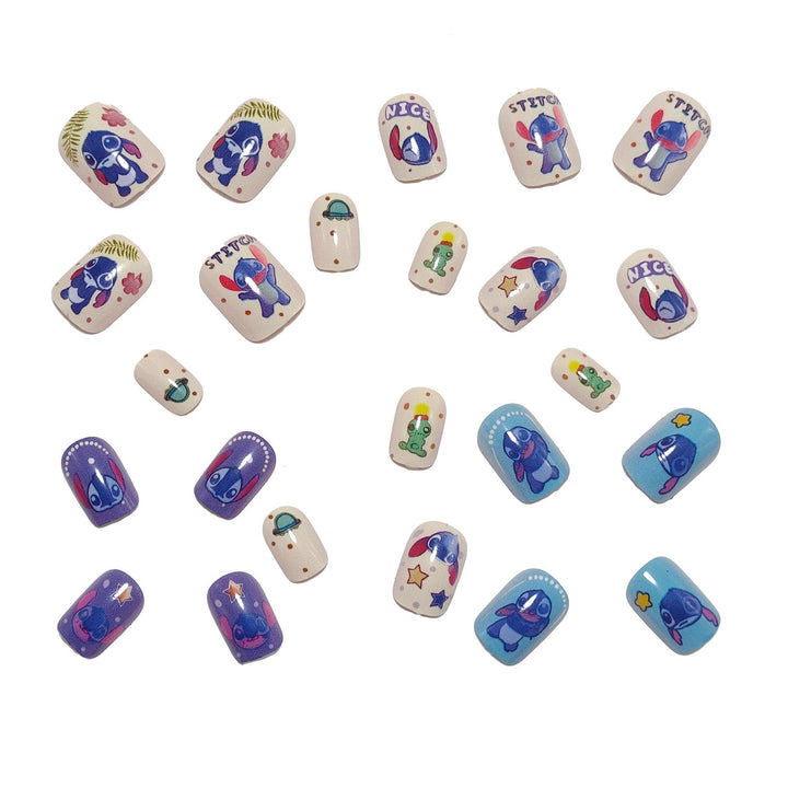 Art Nails in Creative Cartoon Style Bowlift