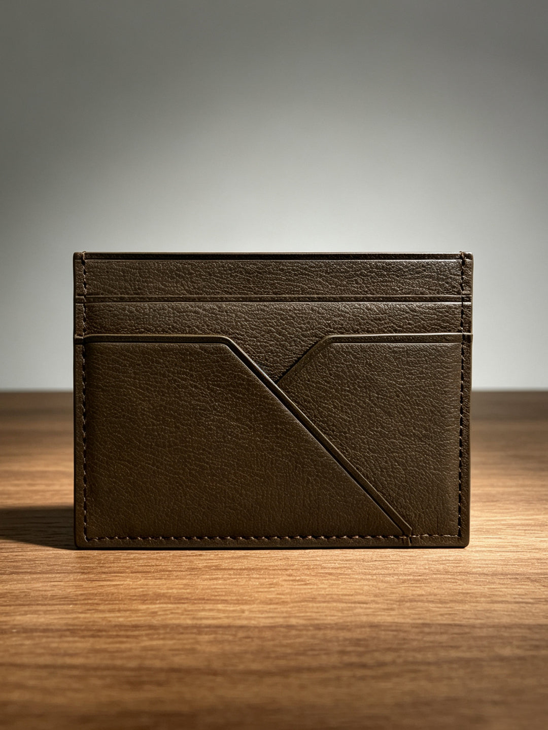 Minimalist Leather Card Case Bowlift
