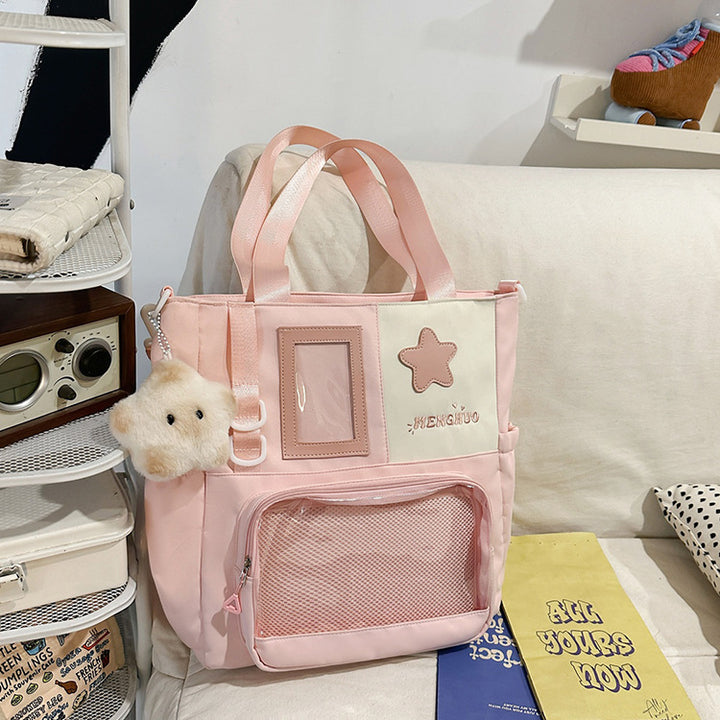 Functional School Backpack with Clear Pocket Bowlift