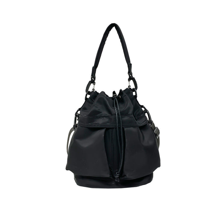 Fashionable Weekend Bag In Practical Drawstring Design Bowlift