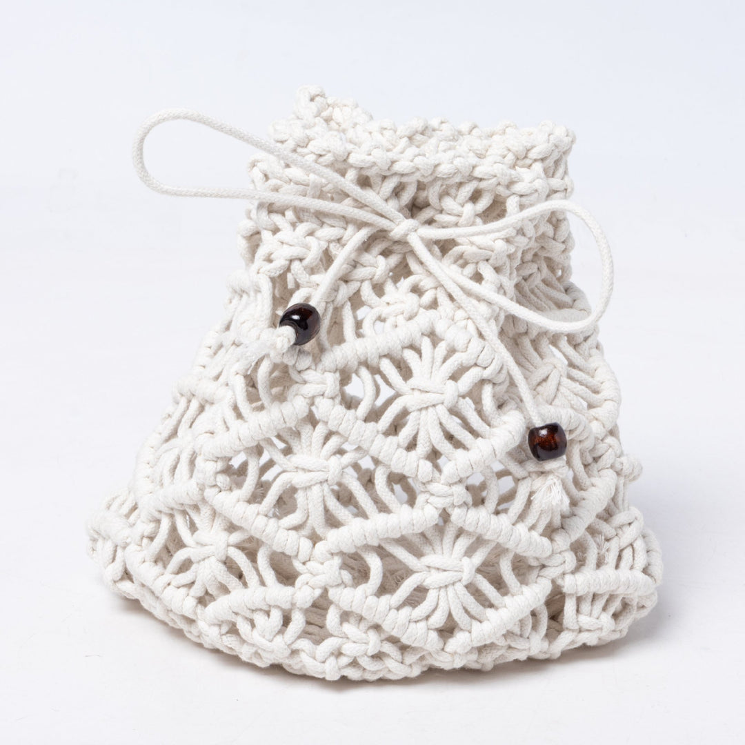Handmade Macrame Shoulder Bag Bowlift