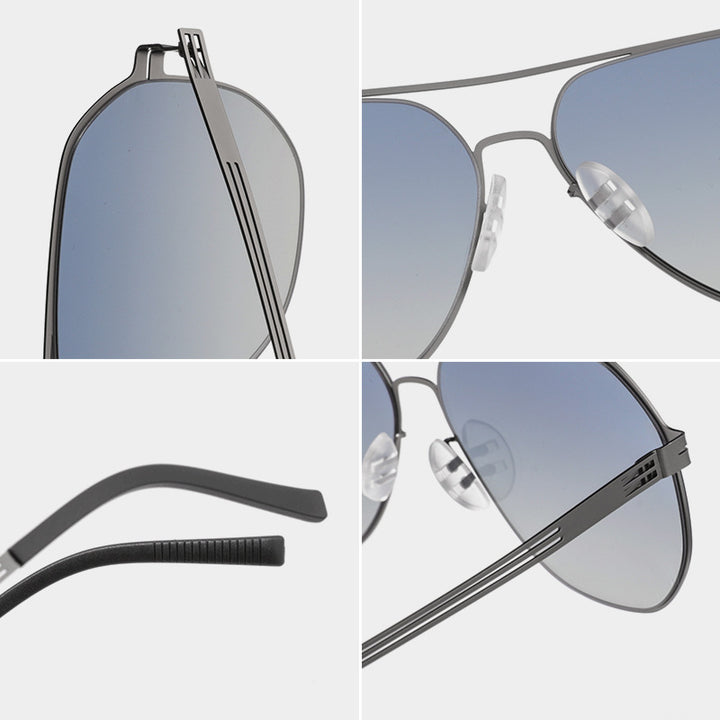 Oversized Aviator Sunglasses Bowlift