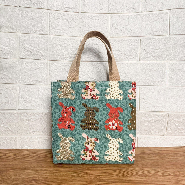 Cute Cat Print Tote Bag Bowlift
