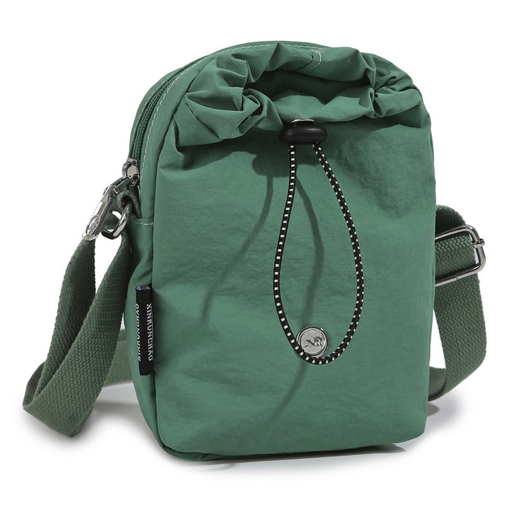 Compact Drawstring School Backpack Bowlift