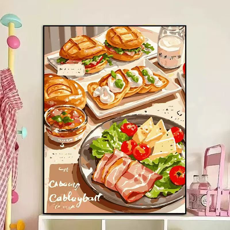 Culinary-Inspired Canvas Art Bowlift