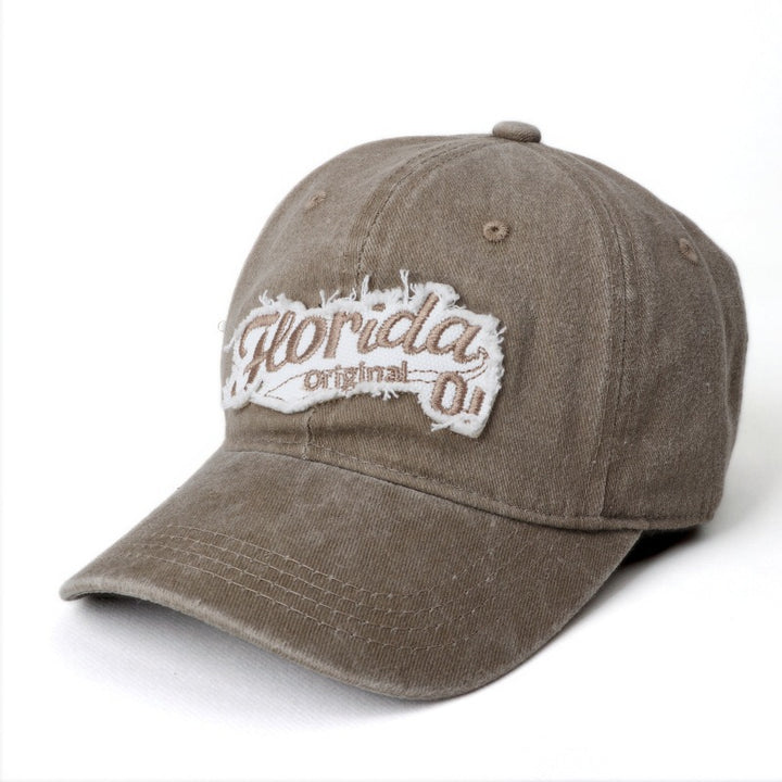 Women's Vintage-Inspired Cotton Baseball Cap Bowlift