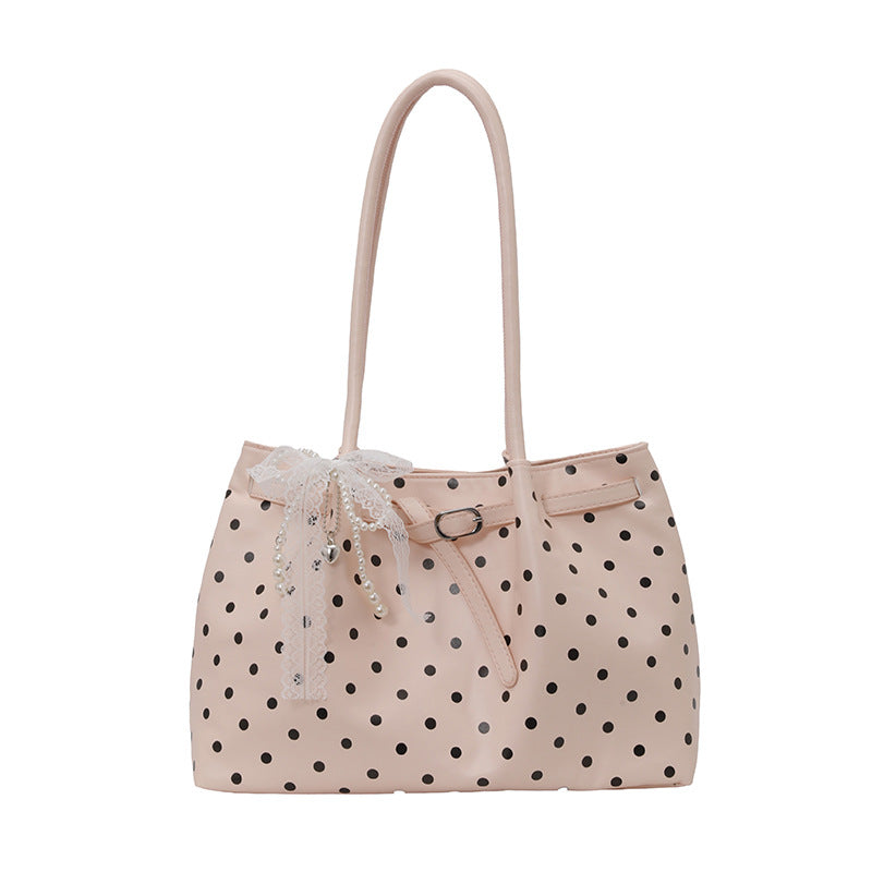 WoChic Polka Dot Tote Bag Bowlift