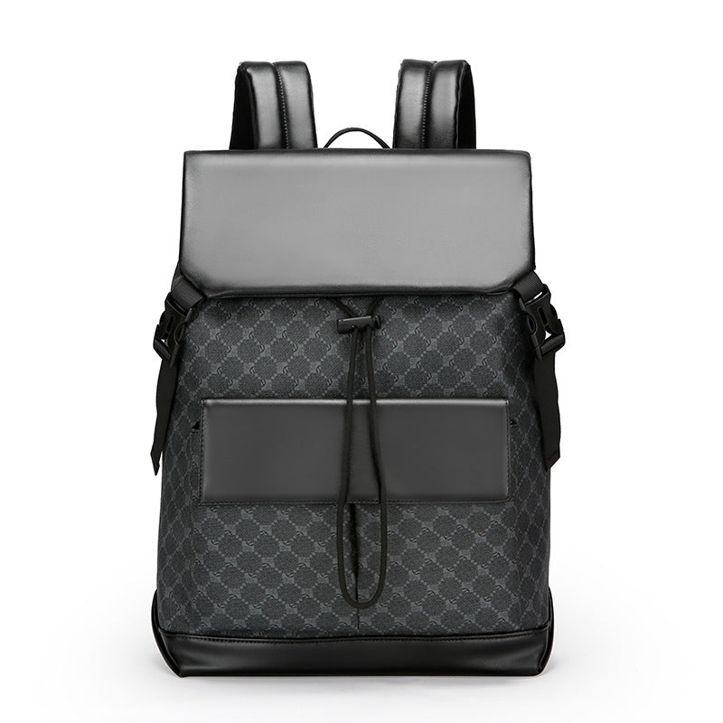 Stylish Water-Resistant Rolltop Backpack Bowlift