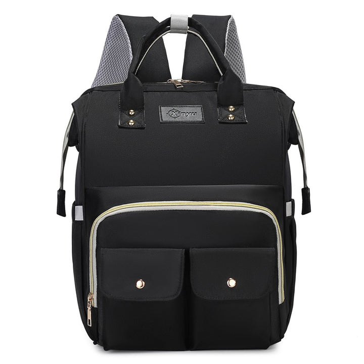 Stylish Multi-Pocket Diaper Backpack Bowlift