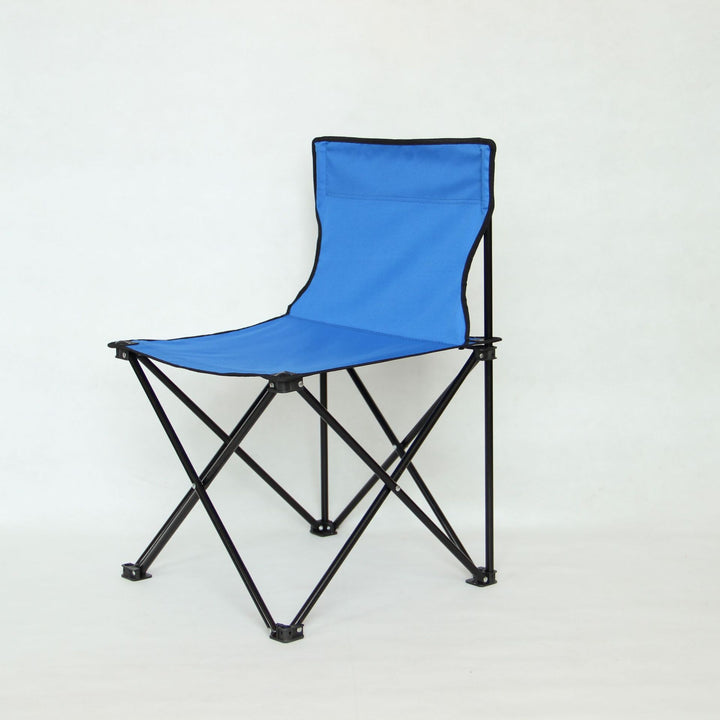 Folding chair with ergonomic backrest and sturdy frame Bowlift