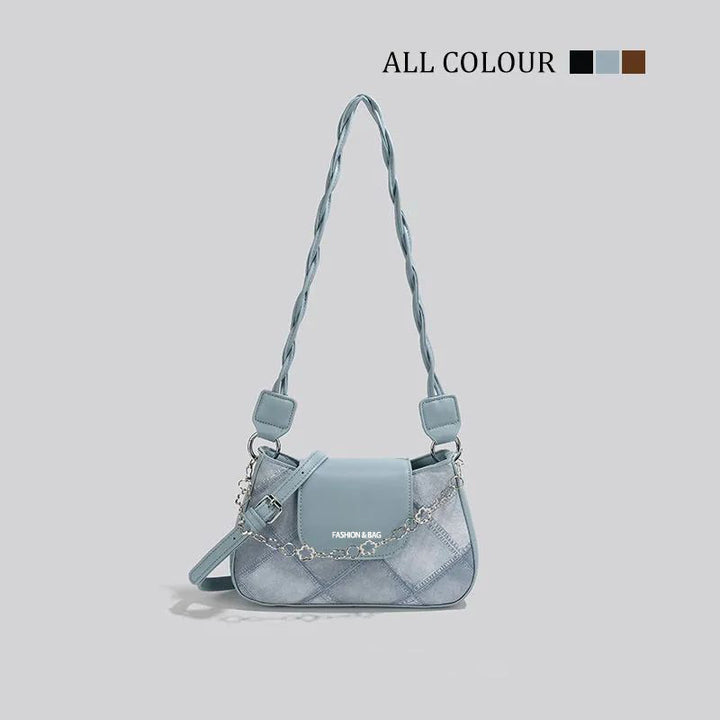 Fashion-Forward Quilted Shoulder Bag Bowlift