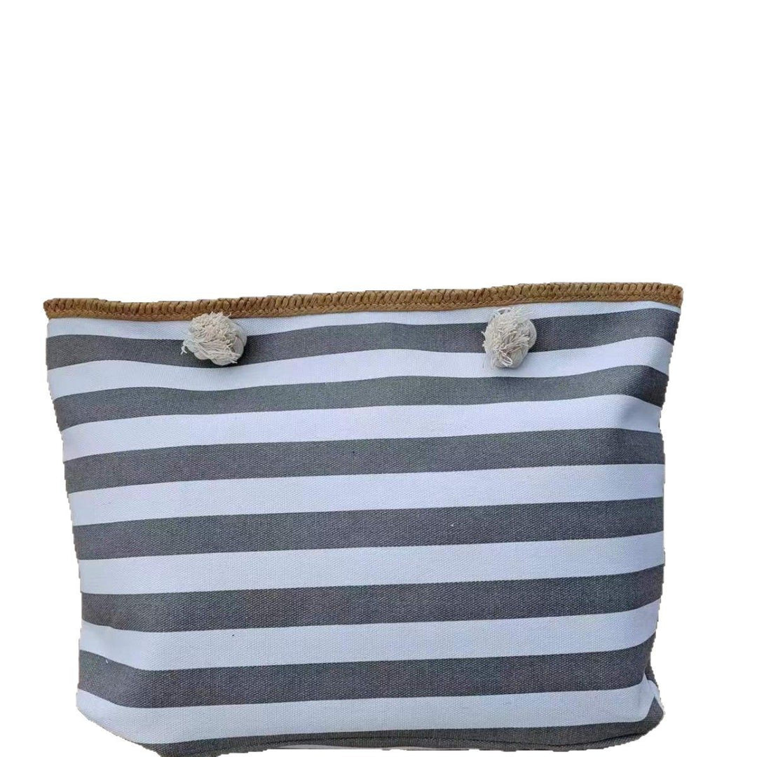 Beach bag with maritime stripe design Bowlift