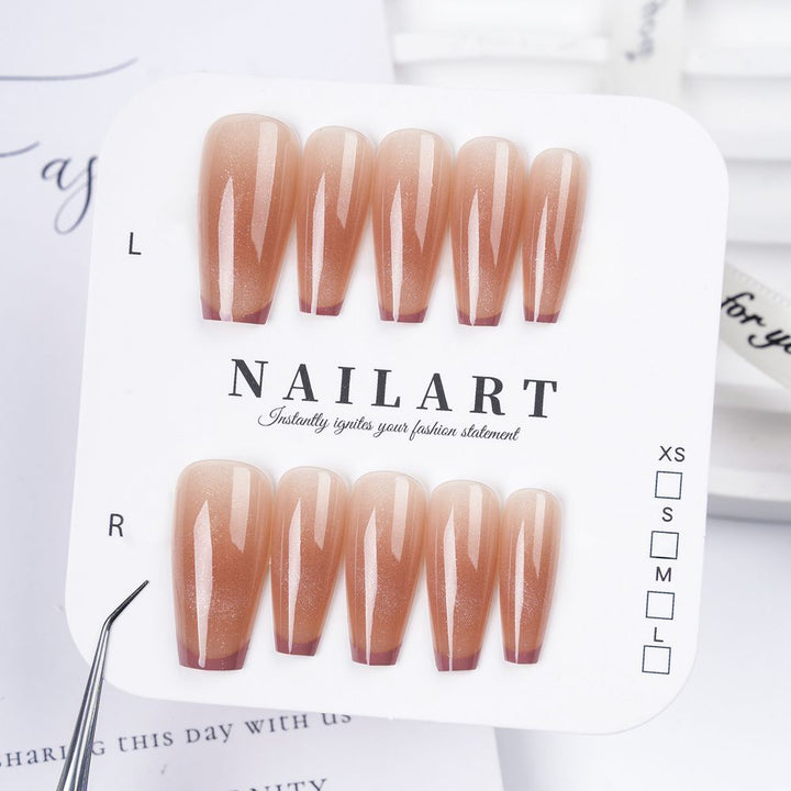 Creative Thematic Press-On Nail Set Bowlift