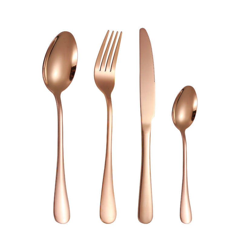 Elegant stainless steel cutlery set with ergonomic handle Bowlift