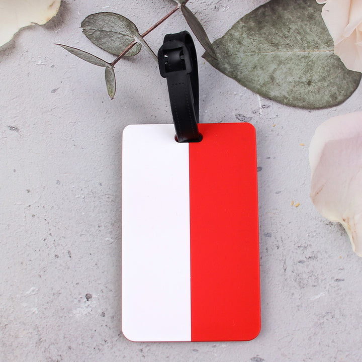 Patriotic Design Luggage Tag Bowlift