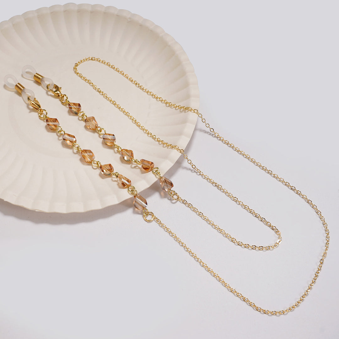 Decorative Bead Eyewear Chain Bowlift