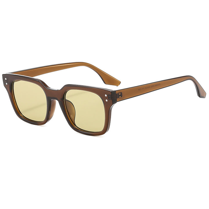 Men's Retro Square Sunglasses Bowlift