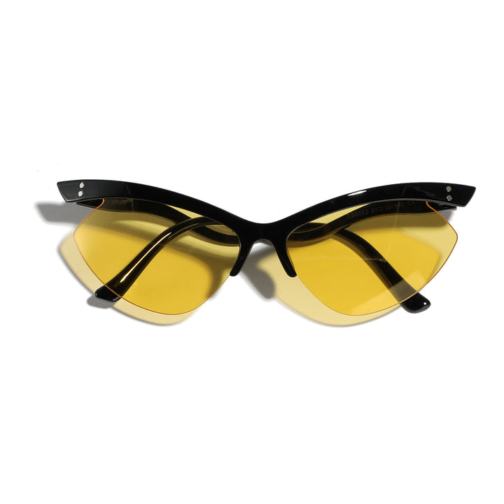 Women's Cat-Eye Sunglasses with Ergonomic Design and UV Protection Bowlift