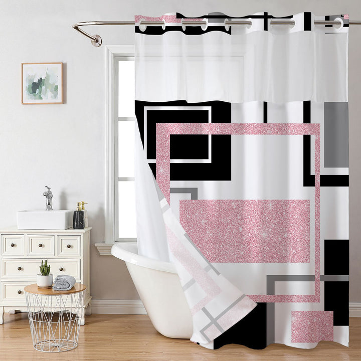Home Decor Shower Curtain Bowlift