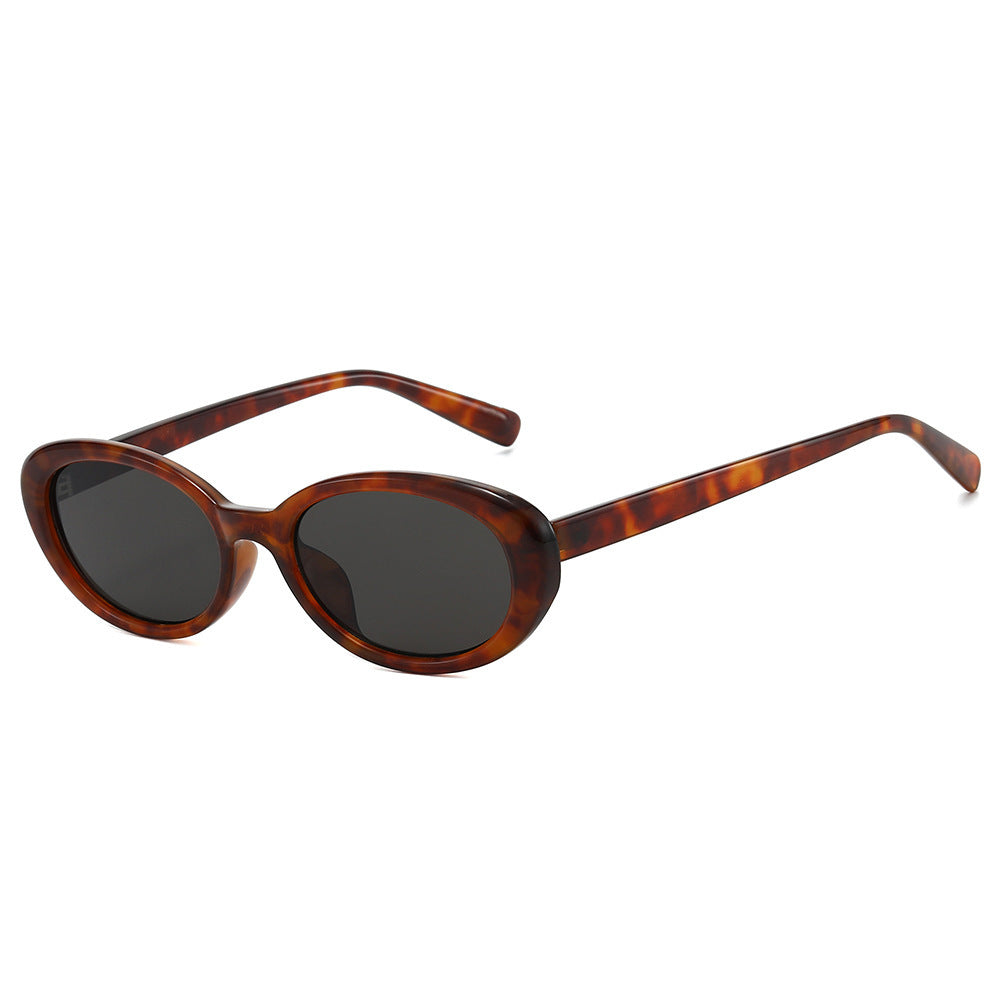 Elegant Vintage Oval Sunglasses Bowlift