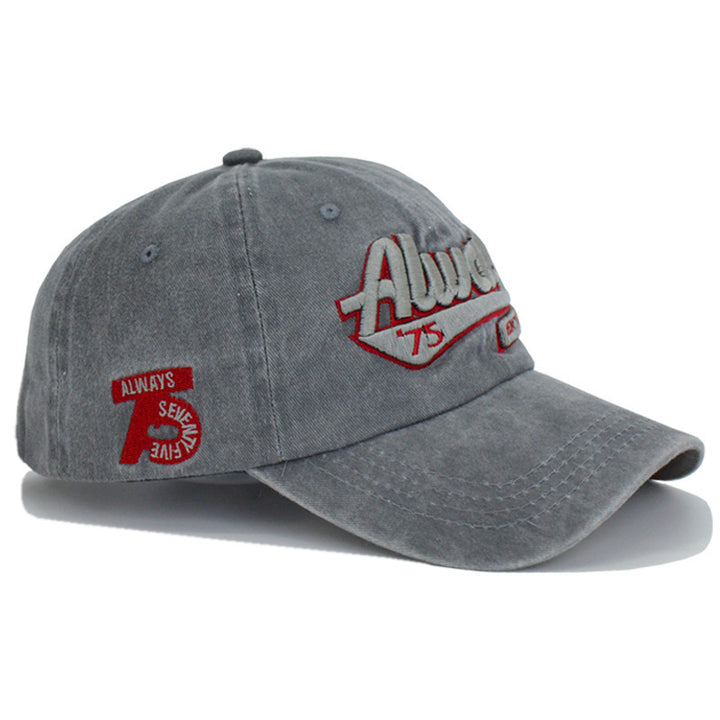 Unisex Vintage Distressed Casual Cap Bowlift