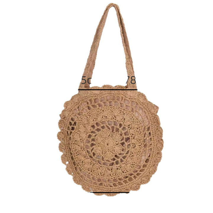 Crochet bag with nostalgic design Bowlift