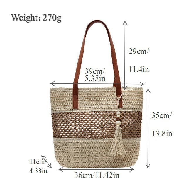 Stylish Macramé Shopping Bag Bowlift