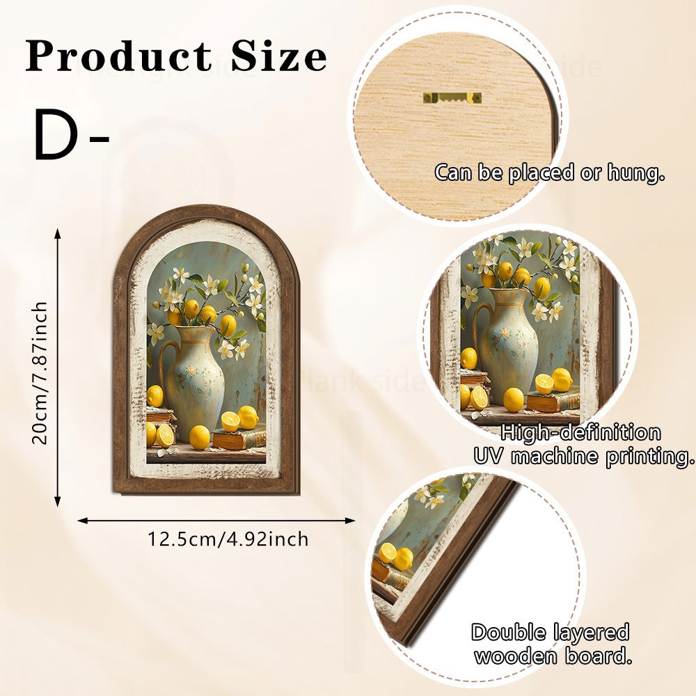Wall decoration with lemon pattern Bowlift