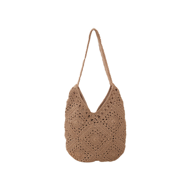 Handmade Crochet Shopper Bag Bowlift