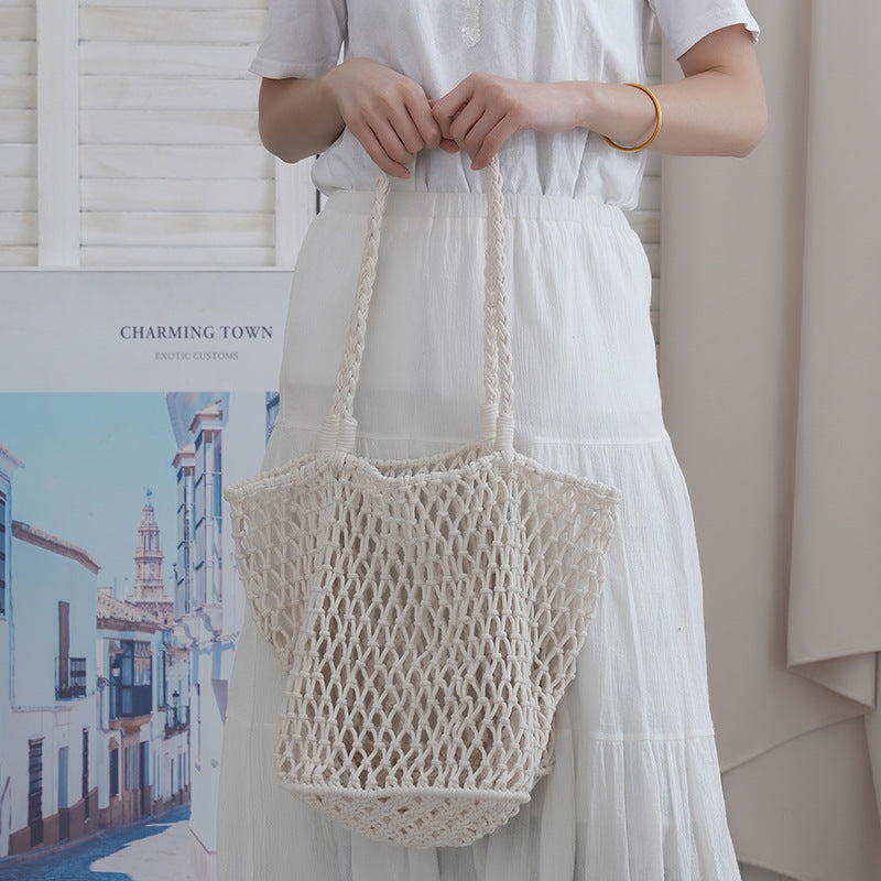 Crocheted Tote Bag Bowlift