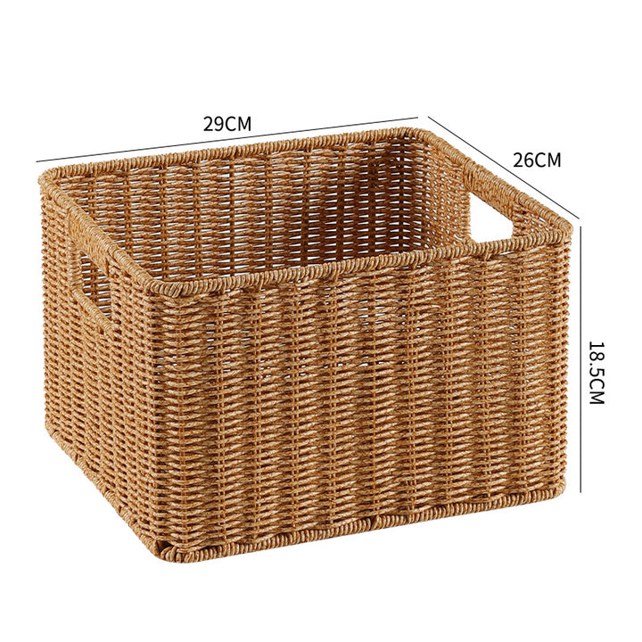Premium Handwoven Square Storage Basket Bowlift