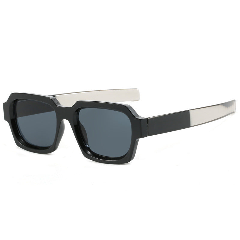 Women's sunglasses with eye-catching rectangular frame and UV protection Bowlift