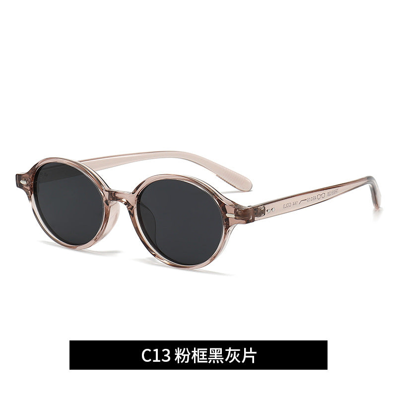Ladies fashionable sunglasses in classic round design Bowlift