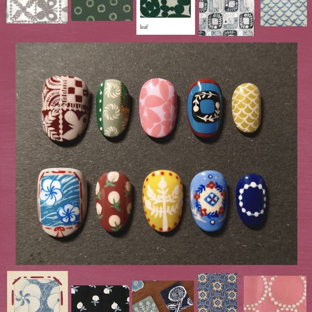 Artistic Themed Nail Design Collection Bowlift
