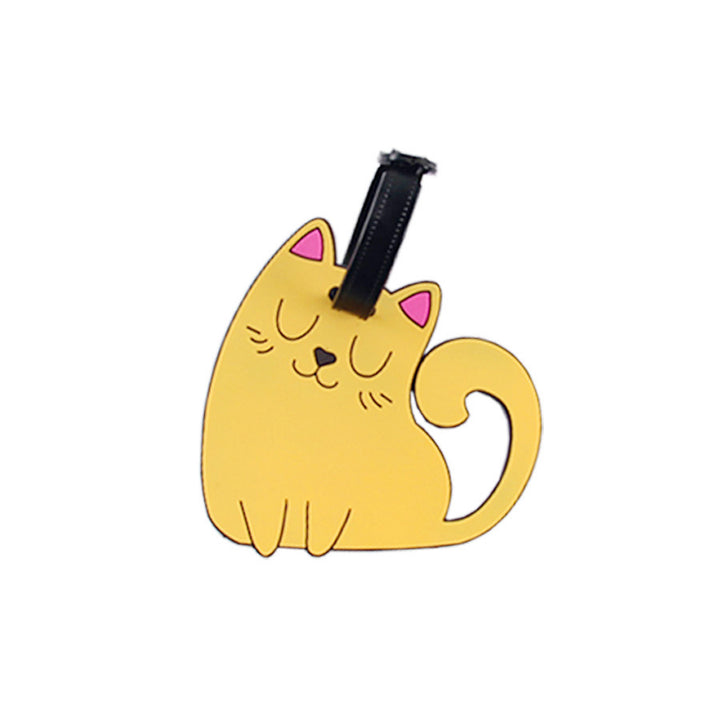 Cute Cat Luggage Tag Bowlift