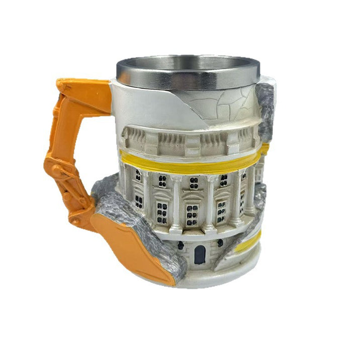 Creative Construction Worker Mug Bowlift