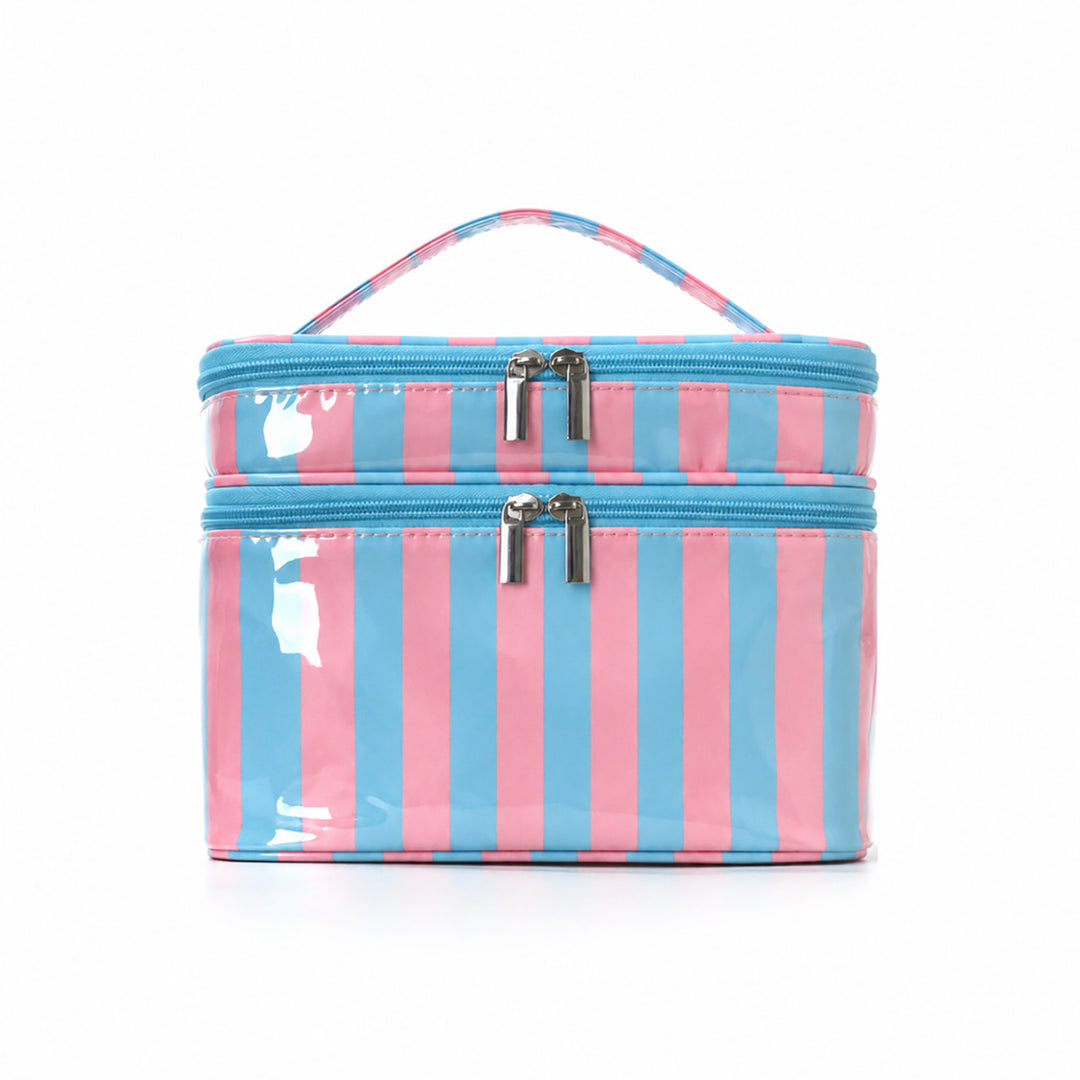 Cosmetic Organizer with Double Compartment System Bowlift