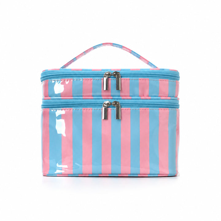 Cosmetic Organizer with Double Compartment System Bowlift