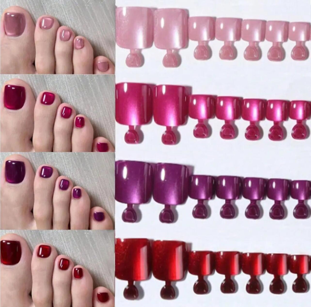 Premium Gel Toenail Polish Set Bowlift