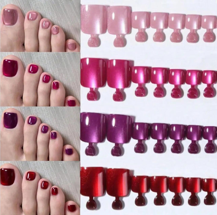 Premium Gel Toenail Polish Set Bowlift