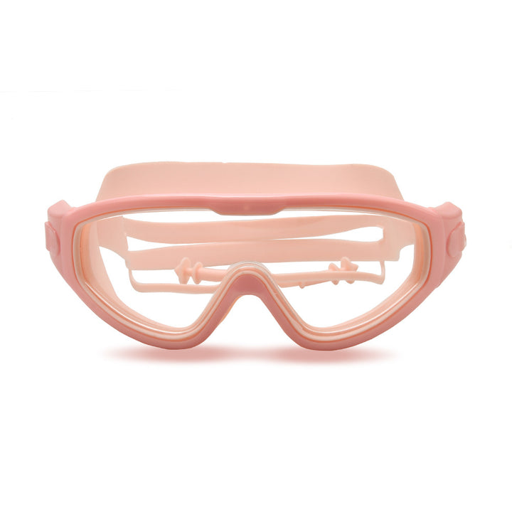 Waterproof swimming goggles with adjustable nose piece Bowlift