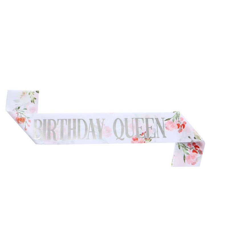 Women's Festive Crown with Elegant Sash Bowlift