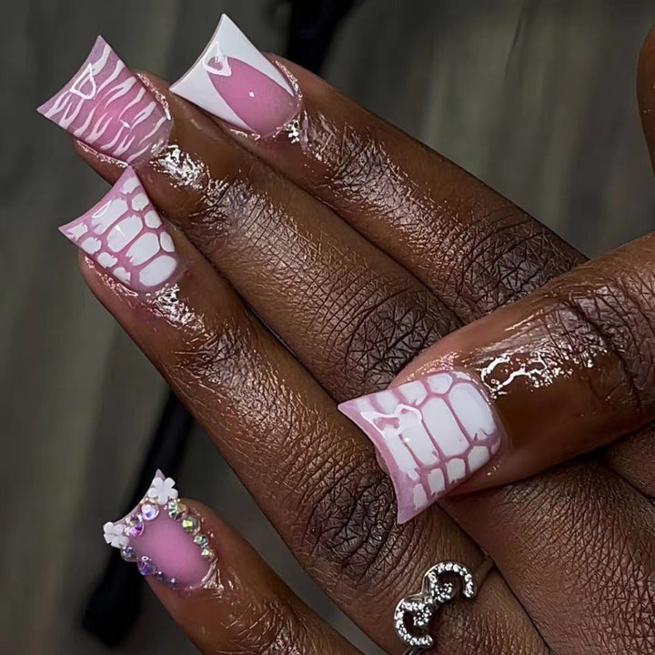 Decorative Gel Nail Enhancements Bowlift
