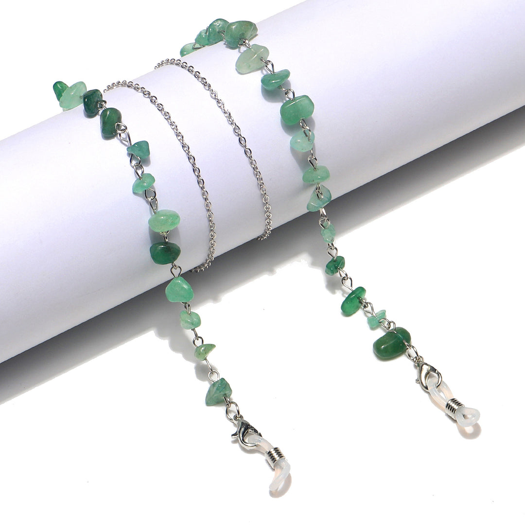 Natural Stone Beaded Eyewear Chain Bowlift