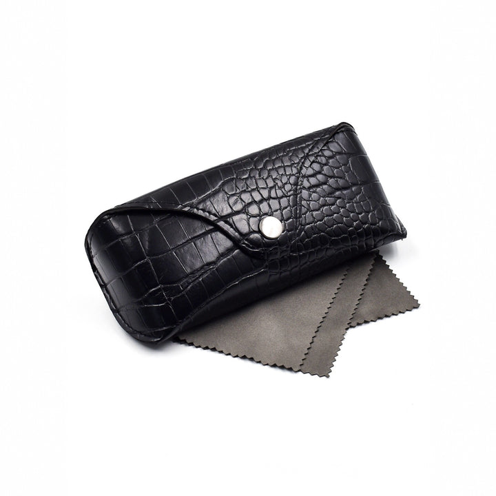 Luxurious Leather Eyewear Case Bowlift