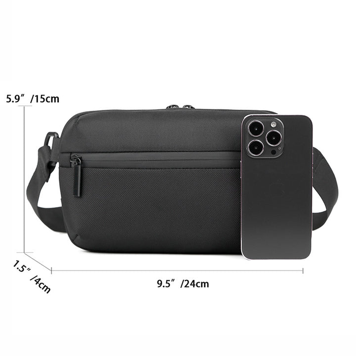 Compact Sleek Messenger Sling Bag Bowlift